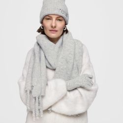 Gorro Tous Crystal Gris Claro