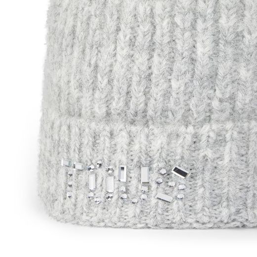 Gorro Tous Crystal Gris Claro
