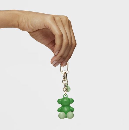 Tous Bold Bear Grüner Metall-Schlüsselanhänger