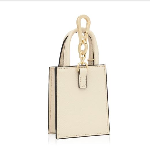 Mini-Schlüsselanhänger „Pop Tous“ in Beige