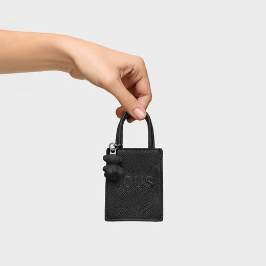 Mini-Schlüsselanhänger Pop Bag Tous Schwarz