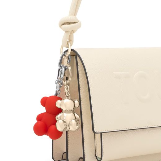 Étui porte-clés Tous Parfum Ours Rouge Audacieux