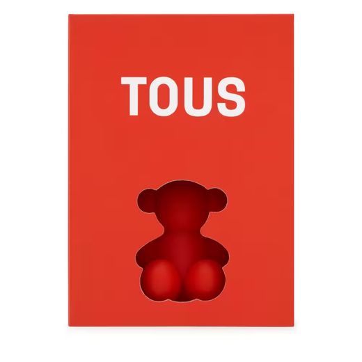 Étui porte-clés Tous Parfum Ours Rouge Audacieux