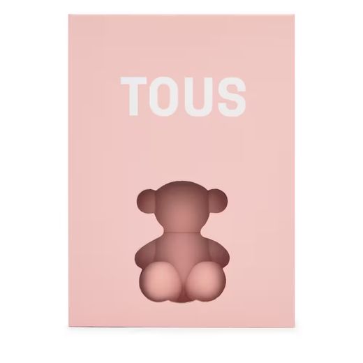 Étui porte-clés Tous Parfum Ours rose audacieux