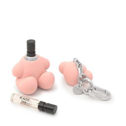 Étui porte-clés Tous Parfum Ours rose audacieux