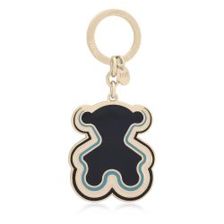 Llavero Tous Bear Waves Marino y dorado