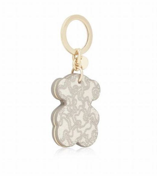 Tous Triple Bear Beige Schlüsselanhänger
