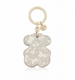 Tous Triple Bear Beige Schlüsselanhänger