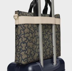 Tous Kaos Icon Schwarze Aktentasche