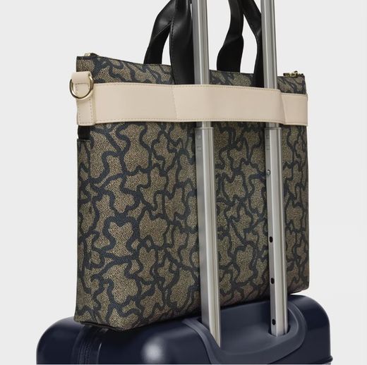 Tous Kaos Icon Schwarze Aktentasche