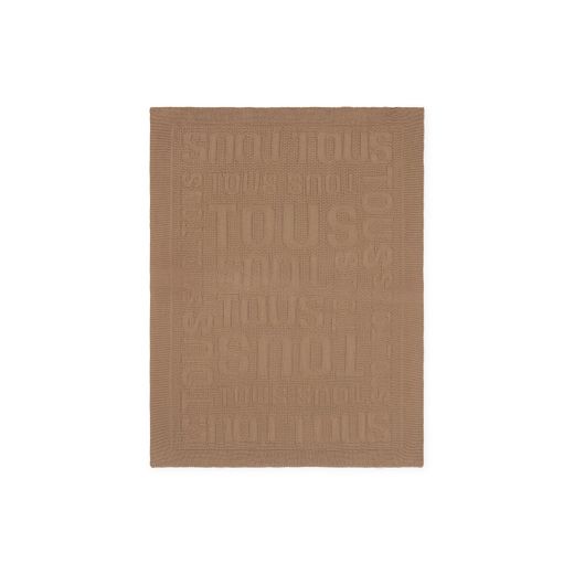 Manta Tous Nilo Marrón