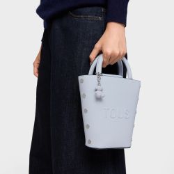 Tous Back To Basics Mini-Tasche Grau Blau