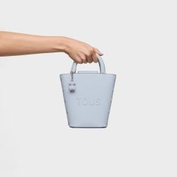Tous Back To Basics Mini-Tasche Grau Blau