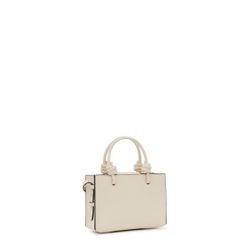 Sac mini horizontal beige Tous La Rue New Horizontal Mini Bag