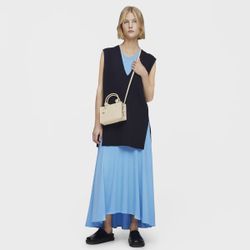 Sac mini horizontal beige Tous La Rue New Horizontal Mini Bag