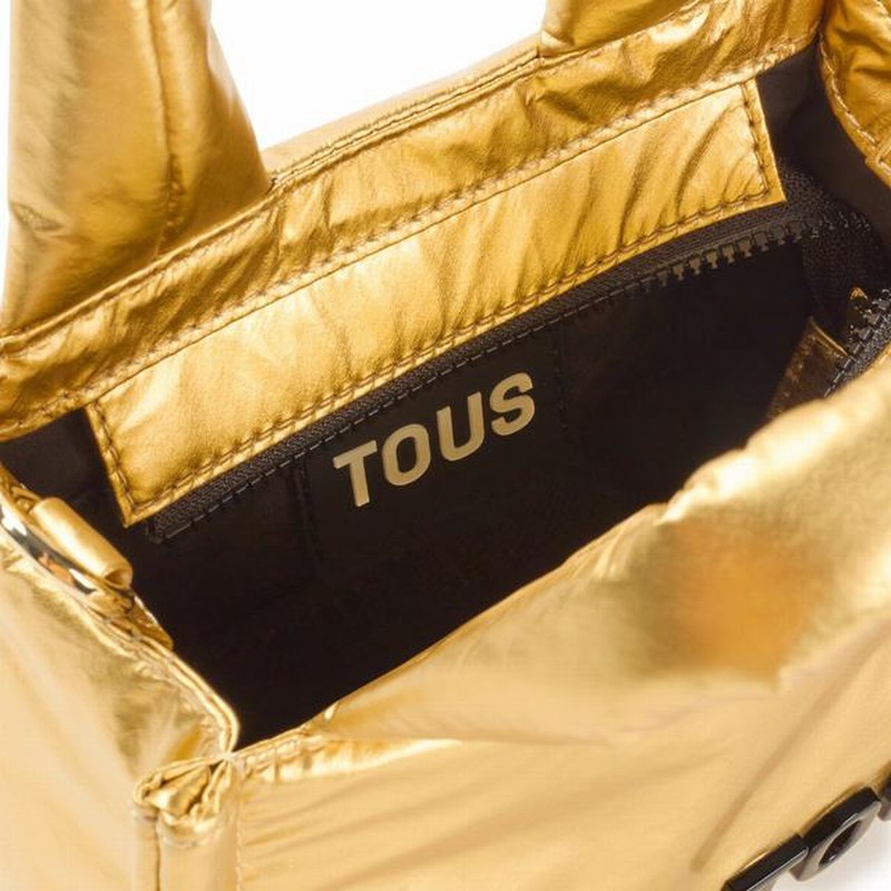 Bolso discount tous dorado