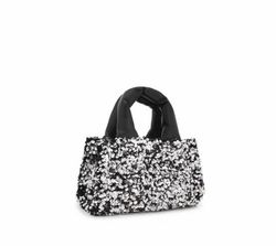 Mini Bolso Tous Party City Plata Lentejuelas
