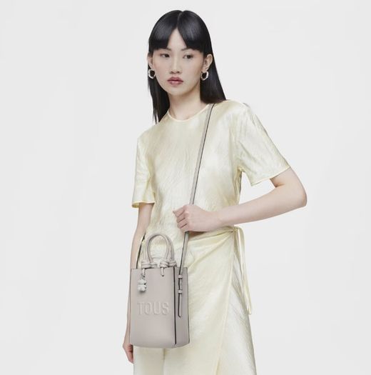 Mini Tous Pop La Rue New Bag en gris