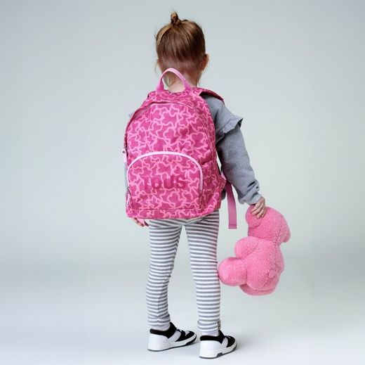 Tous Baby Pink Schulrucksack