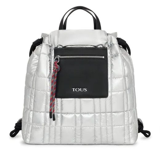 Mochila Tous Empire Padded plateada