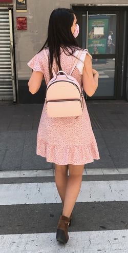 Mochila Tous Essential rosa palo