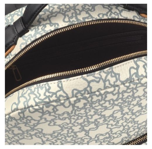 Mochila Tous Kaos beige y negro