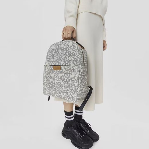 Mochila Tous Kaos beige y negro