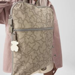 Tous Kaos Neuer steinfarbener Rucksack