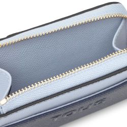 Portefeuille Tous Audree Saffiano Bleu