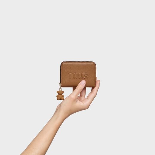 Tous Brenda kamelfarbene Geldbörse