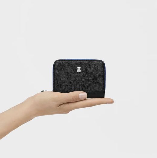 Schwarze und blaue Geldbörse Tous New Dubai