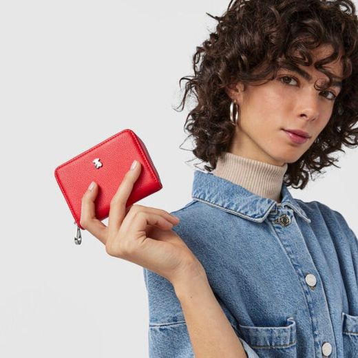 Rote Tous New Dubai Geldbörse