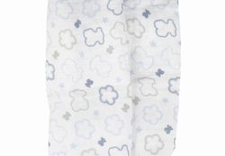 Muselina Tous Blue Flowers