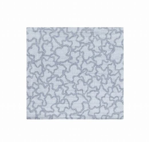 Tous Muse Bamboo Kaos Blauer Musselin