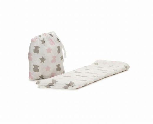 Tous Muse Pink Musselin mit Bezug