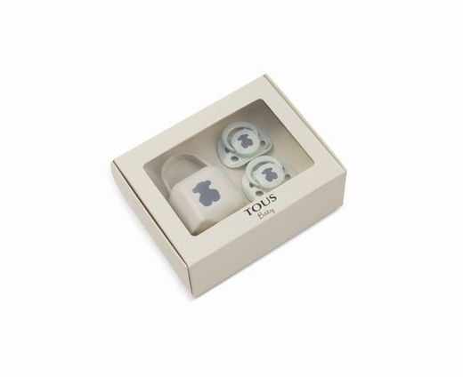 Pack de 2 sucettes Tous Vert