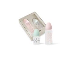 Pack de 2 Biberons Tous Roses