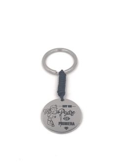 Vatertagspaket mit Edelstahlarmband und blauem Leder