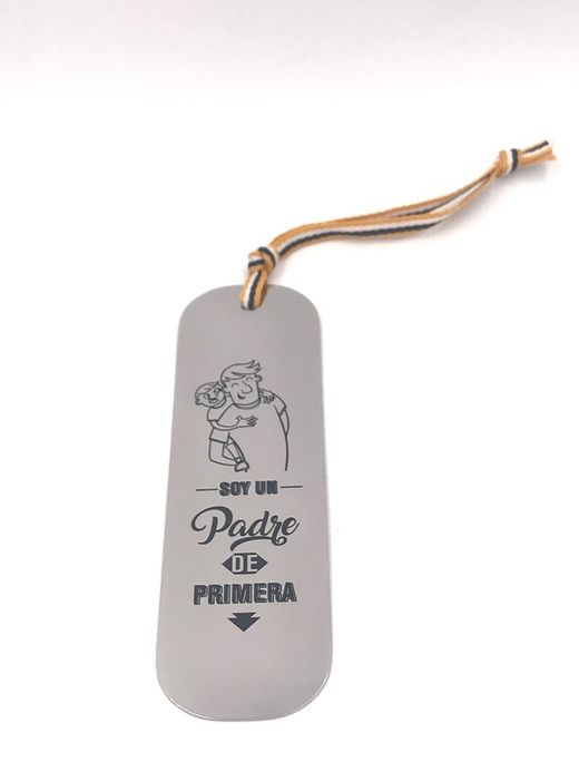 Vatertagspaket mit Edelstahlarmband und blauem Leder