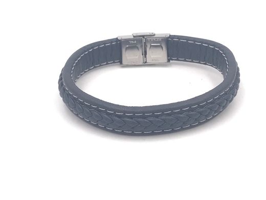 Vatertagspaket mit grauem Lederarmband