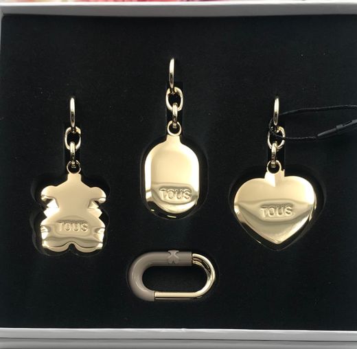 Tous Hold Gold Schlüsselanhänger-Packung