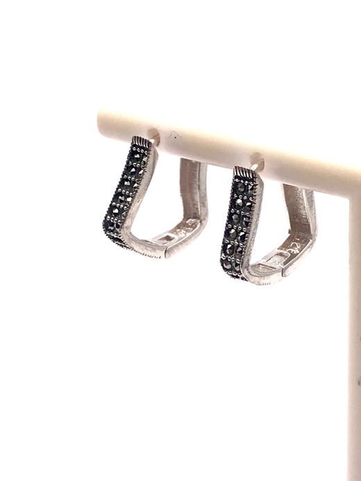 Pendientes Aro Elegant de plata de ley Innovative