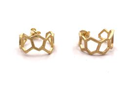 Gold Laxe Silber Creolen