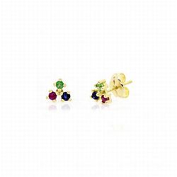 Pendientes de oro 18 k Eira mini