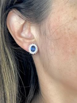 Pendientes de plata Rosetón Ocean