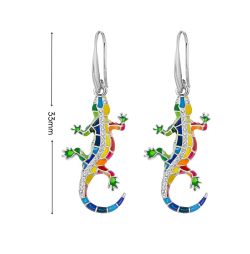 Pendientes Drac Güell Silver