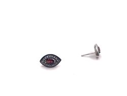 Pendientes Elegant de plata de ley Suttle Garnet