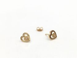 Pendientes oro y brillante Julietta