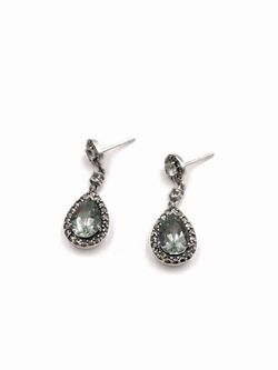 Pendientes en plata de ley Prais