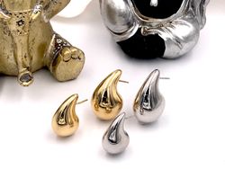 Tropfenohrringe aus Sterlingsilber